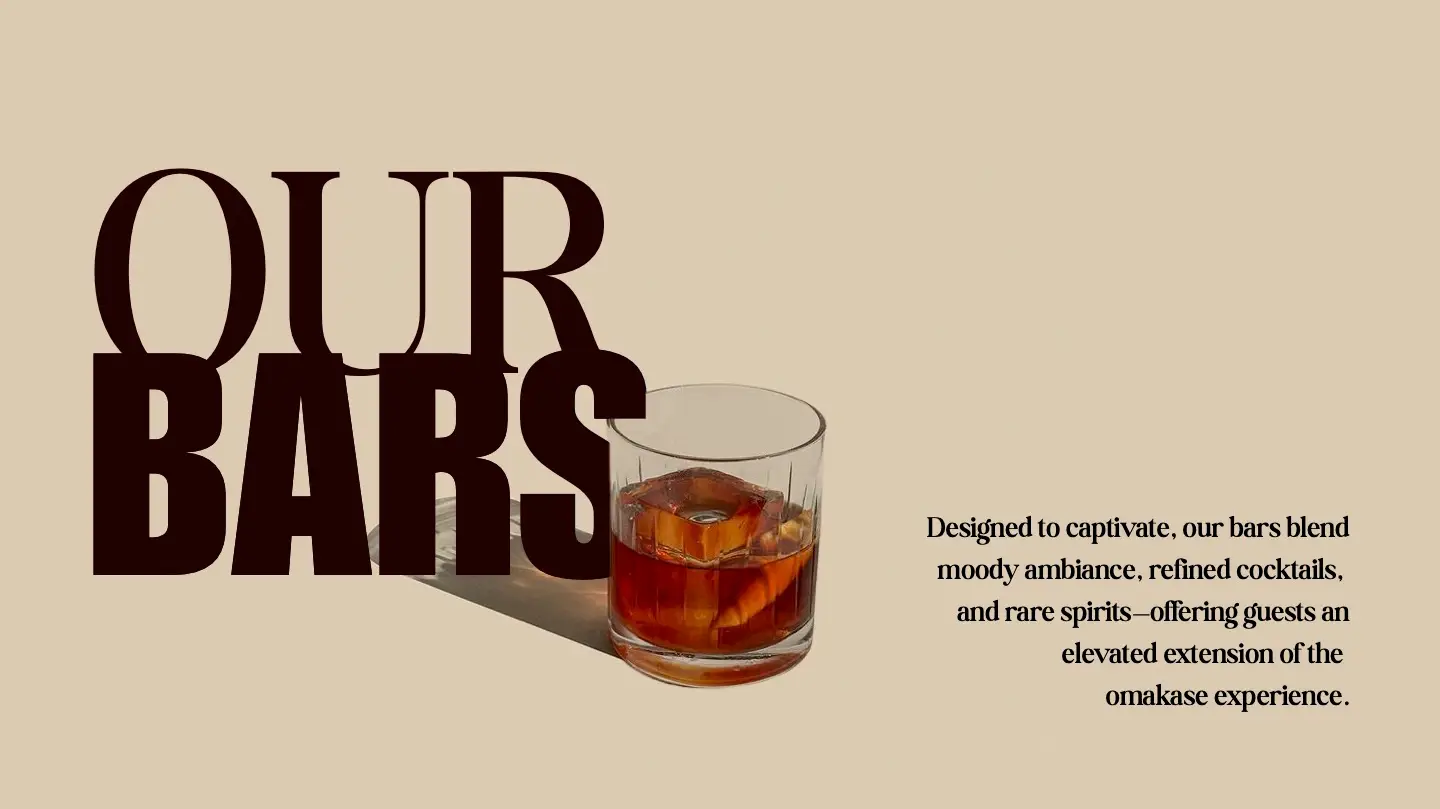 Sushi | Bar Hospitality Private Events